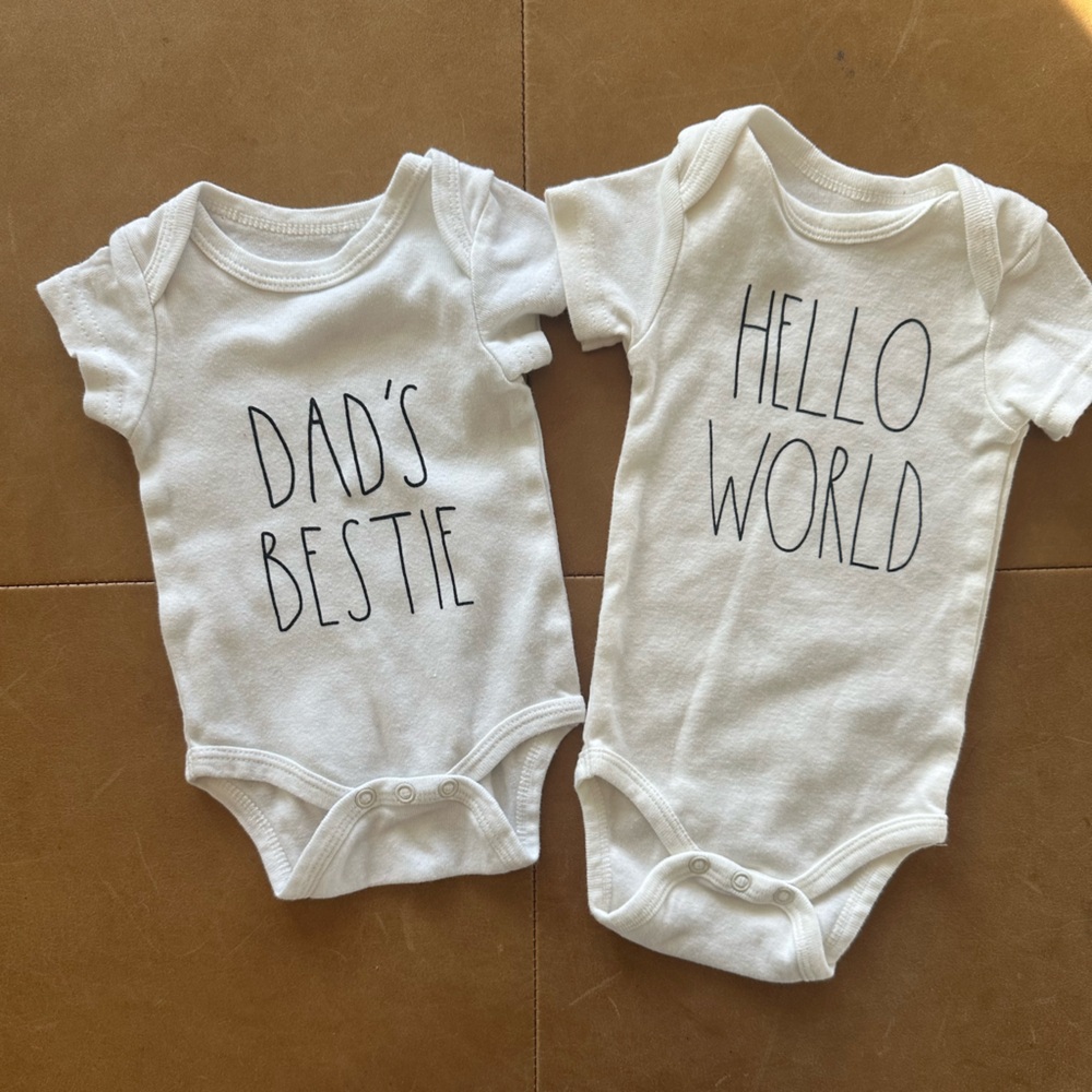 Last chance Rae Dunn Onesies